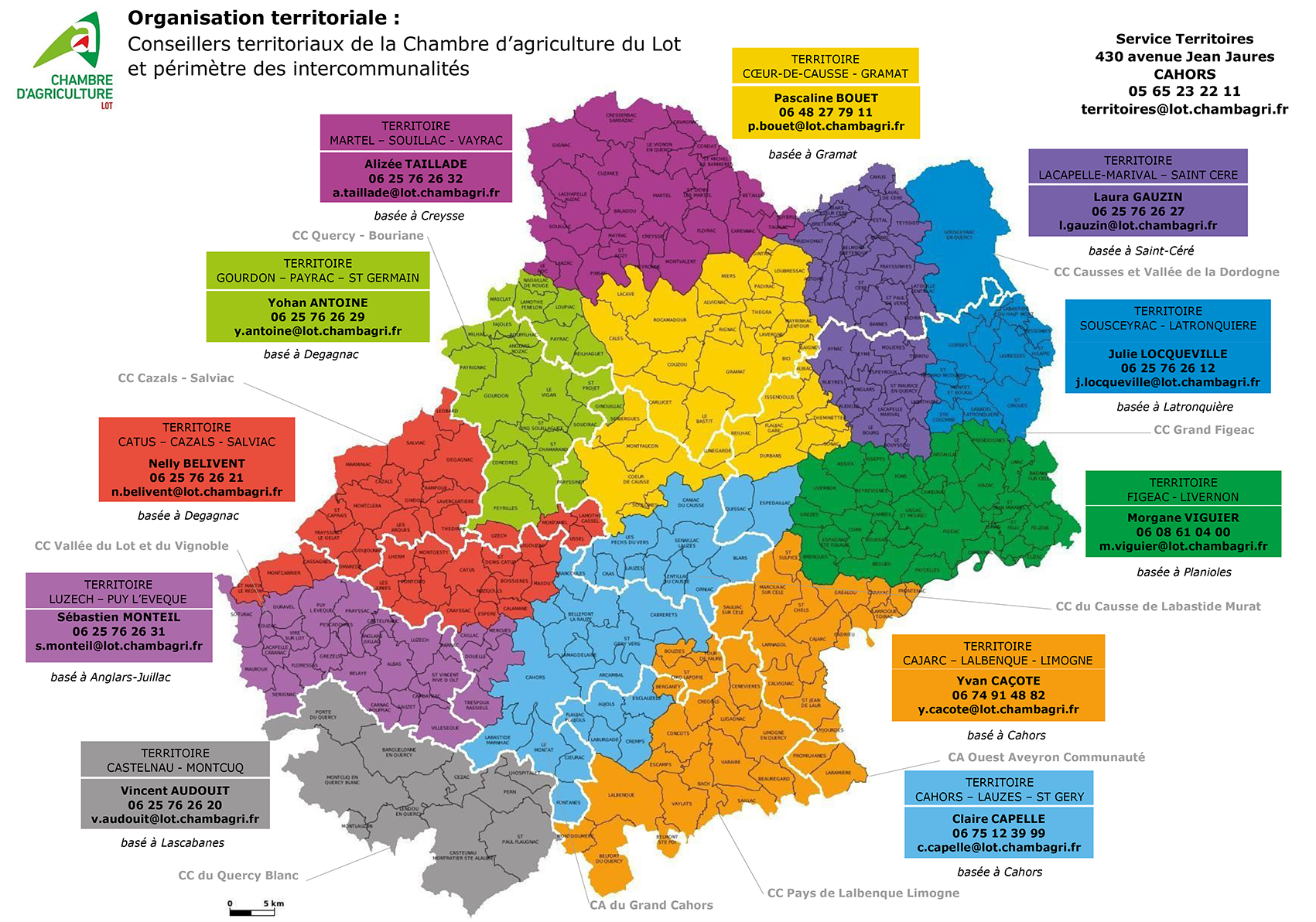 Chambre d&rsquo;agriculture&nbsp;: des conseillers territoriaux à votre écoute