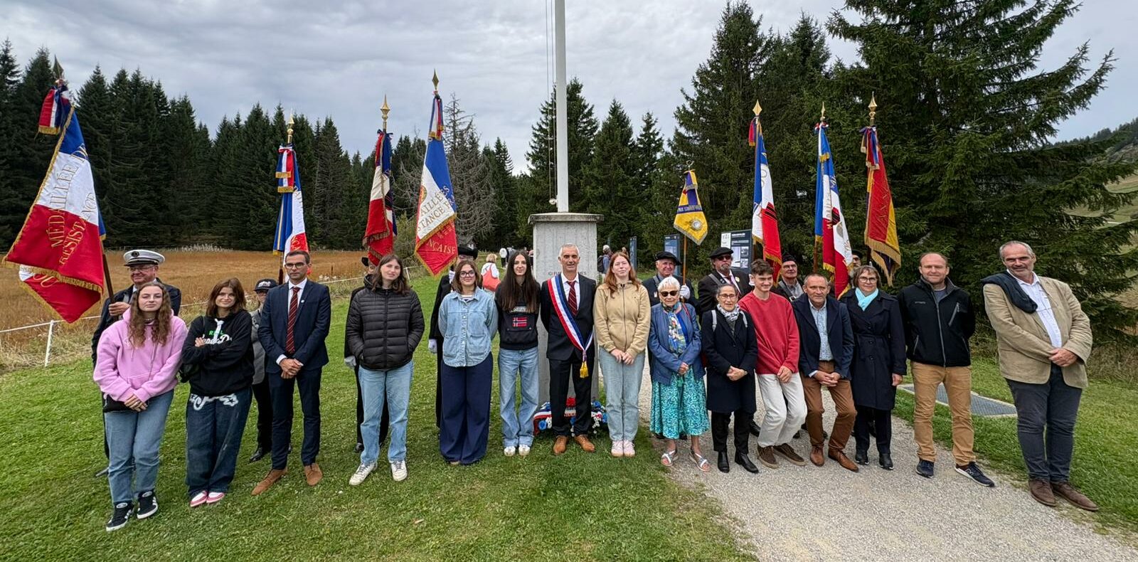 Les jeunes portent haut l’Esprit de Résistance à Thônes