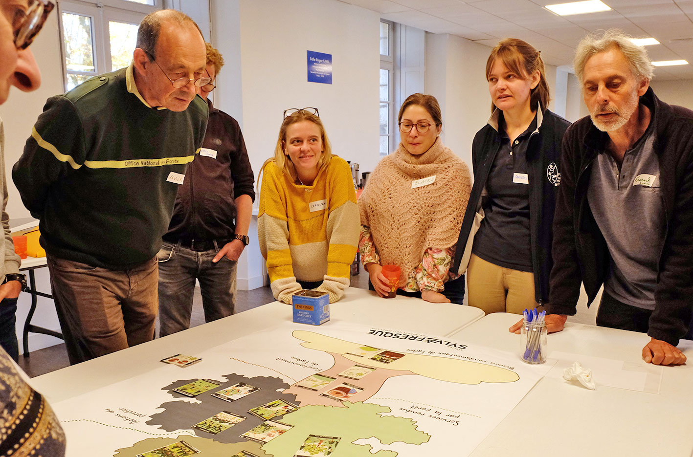 La Sylvafresque, une fresque pour mieux connaître et agir en faveur des forêts du territoire