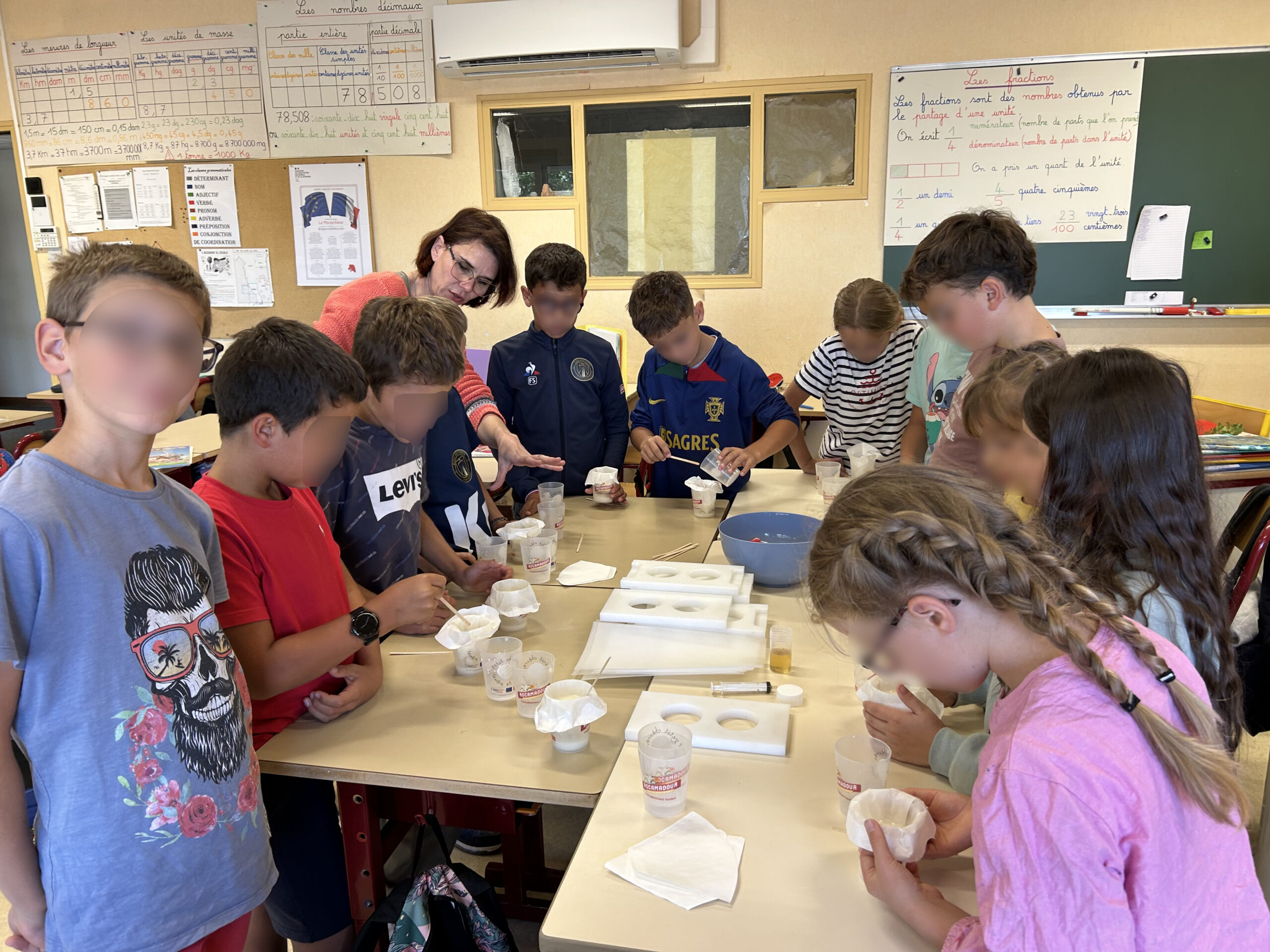 Fromage rocamadour AOP&nbsp;: les producteurs dans les écoles