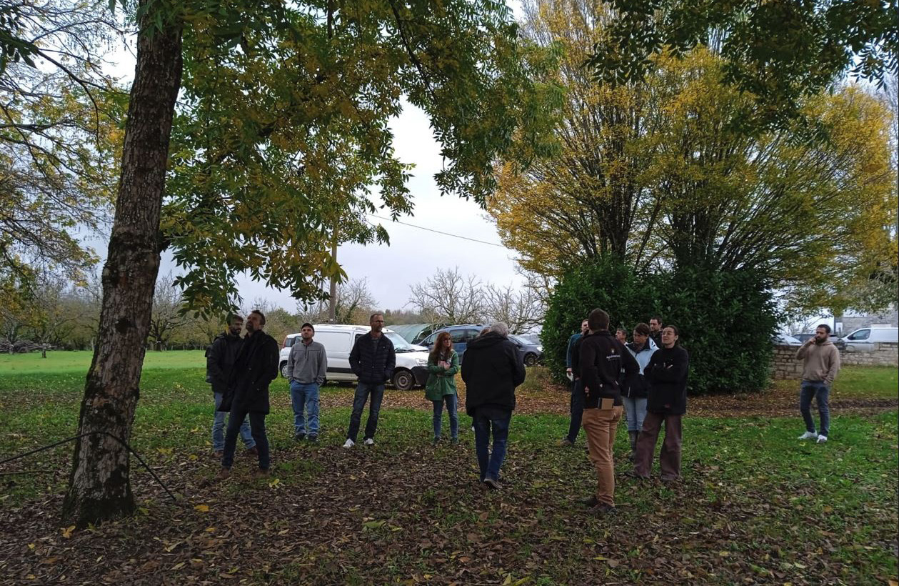 Station expérimentale de Creysse&nbsp;: une formation sur la noix de pécan