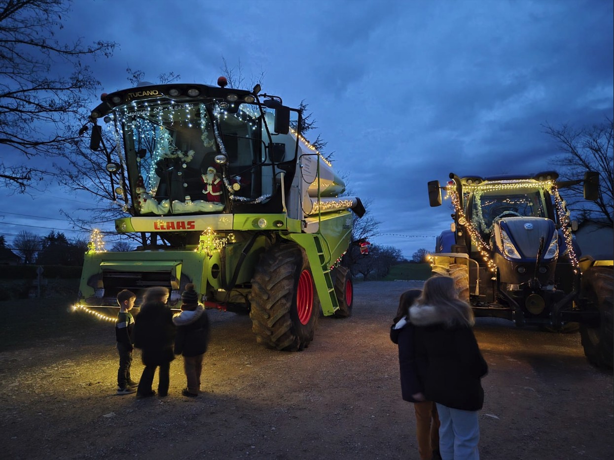 Jeunes agriculteurs canton de Cajarc&nbsp;: Parade de Noël